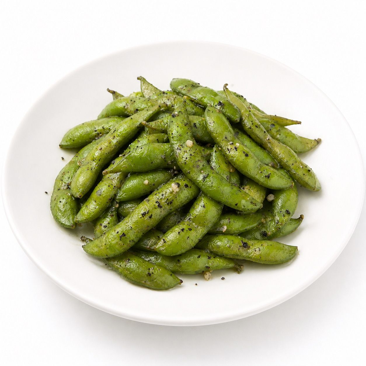 黑胡椒蒜味毛豆