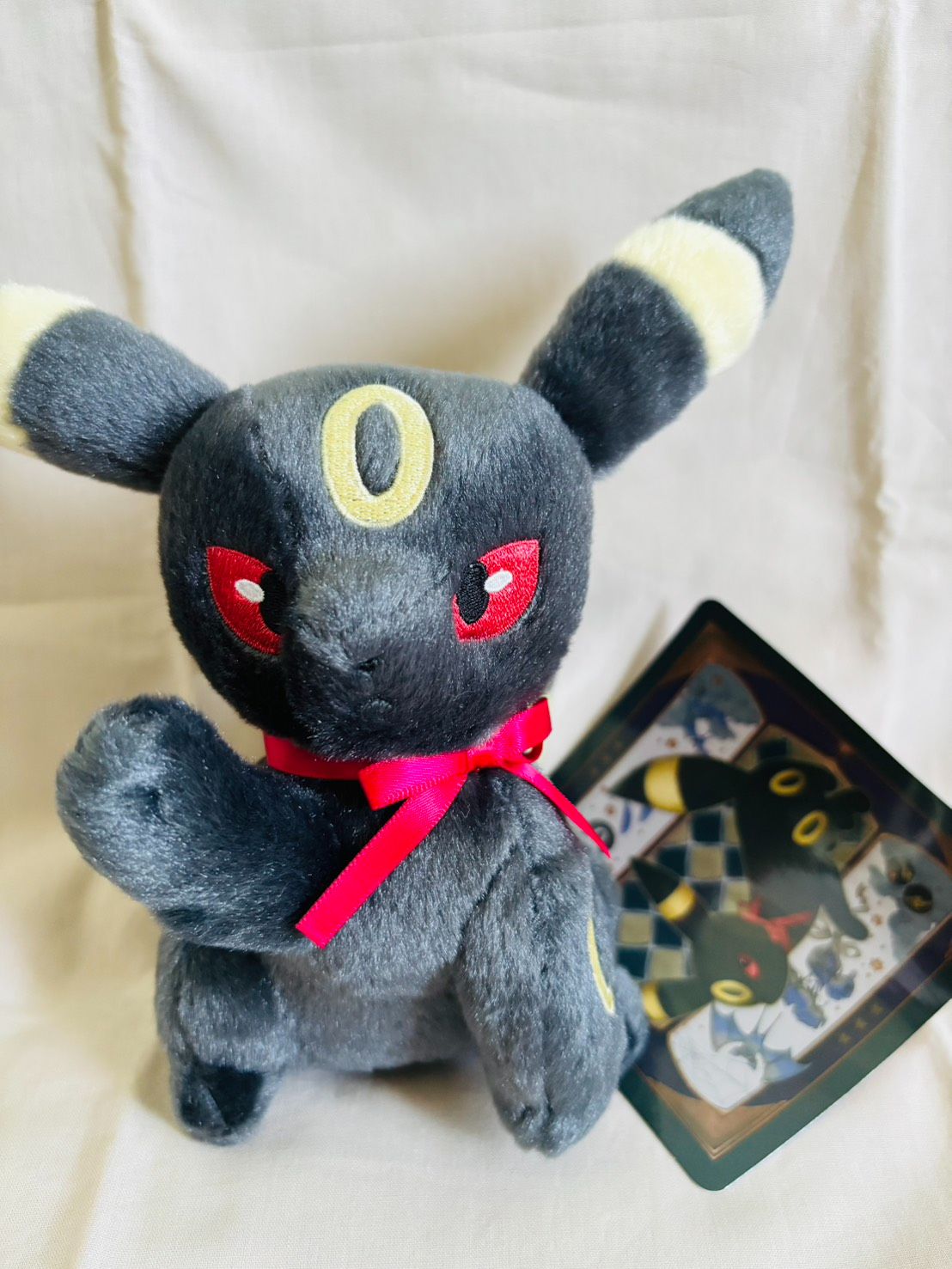 月亮伊布 Eevee Collection 伊布 家族 娃娃  【吊牌有損傷，務必詳閱賣場照片】