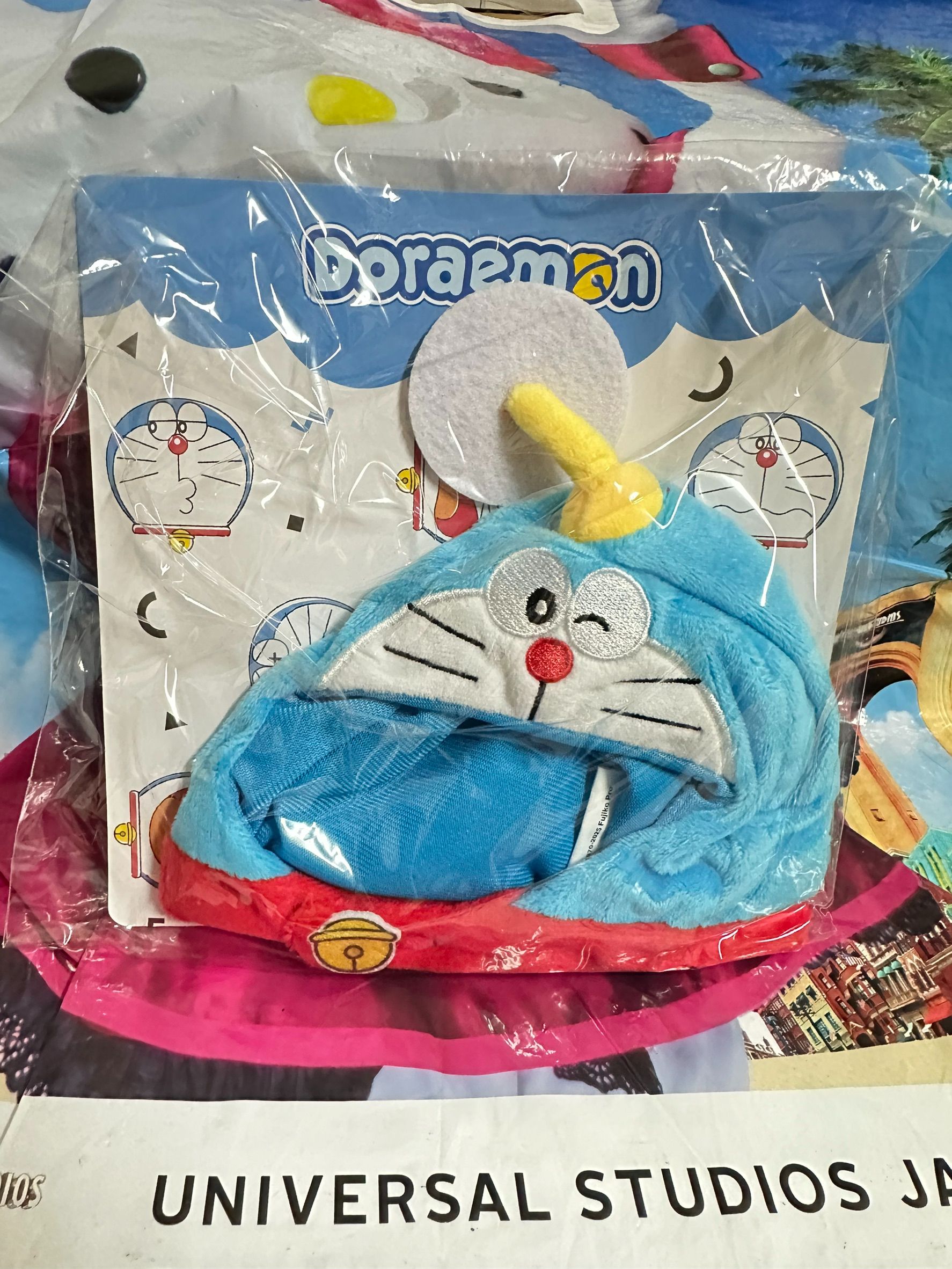 全家 哆啦A夢 頭套