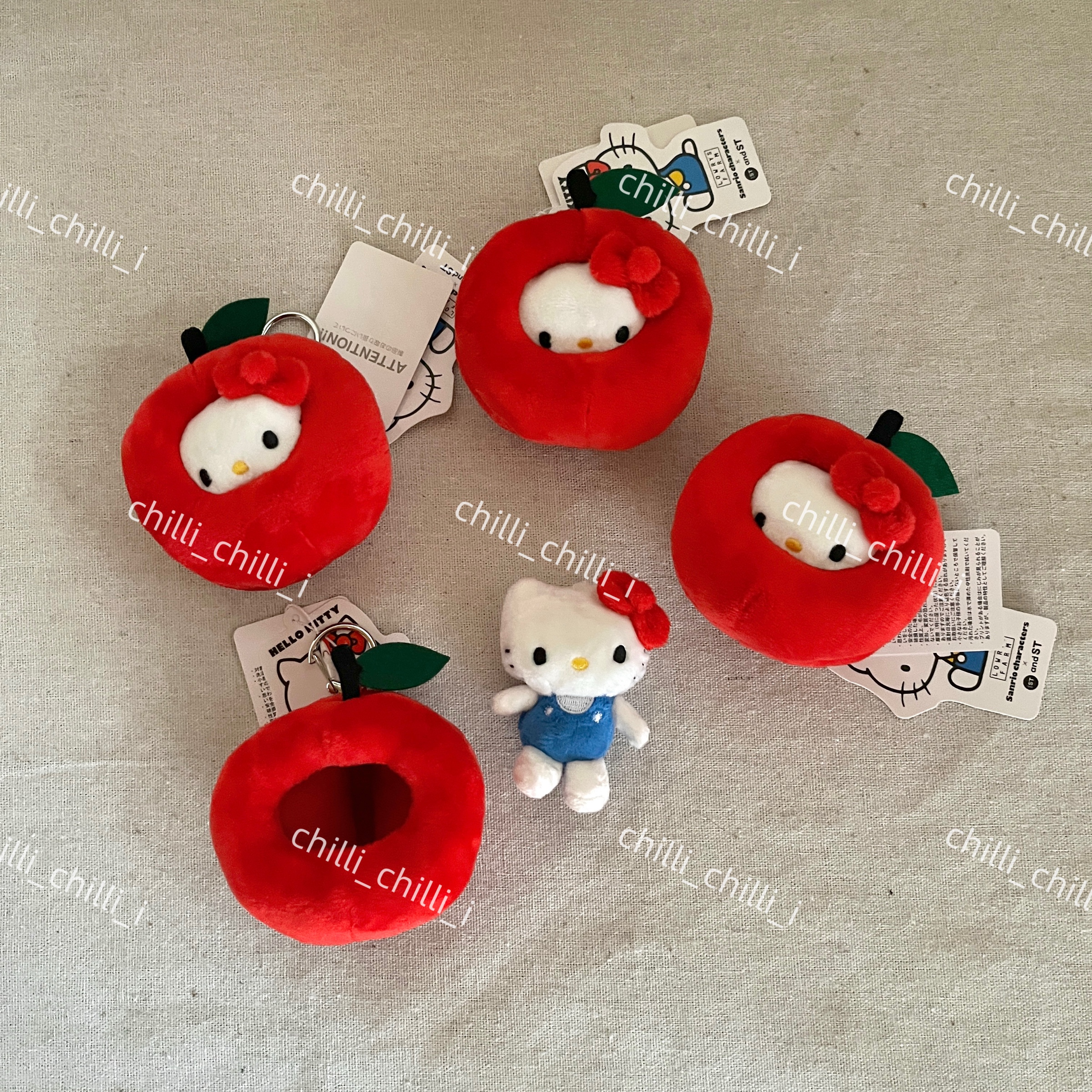 三麗鷗聯名AndST 蘋果凱蒂娃🍎