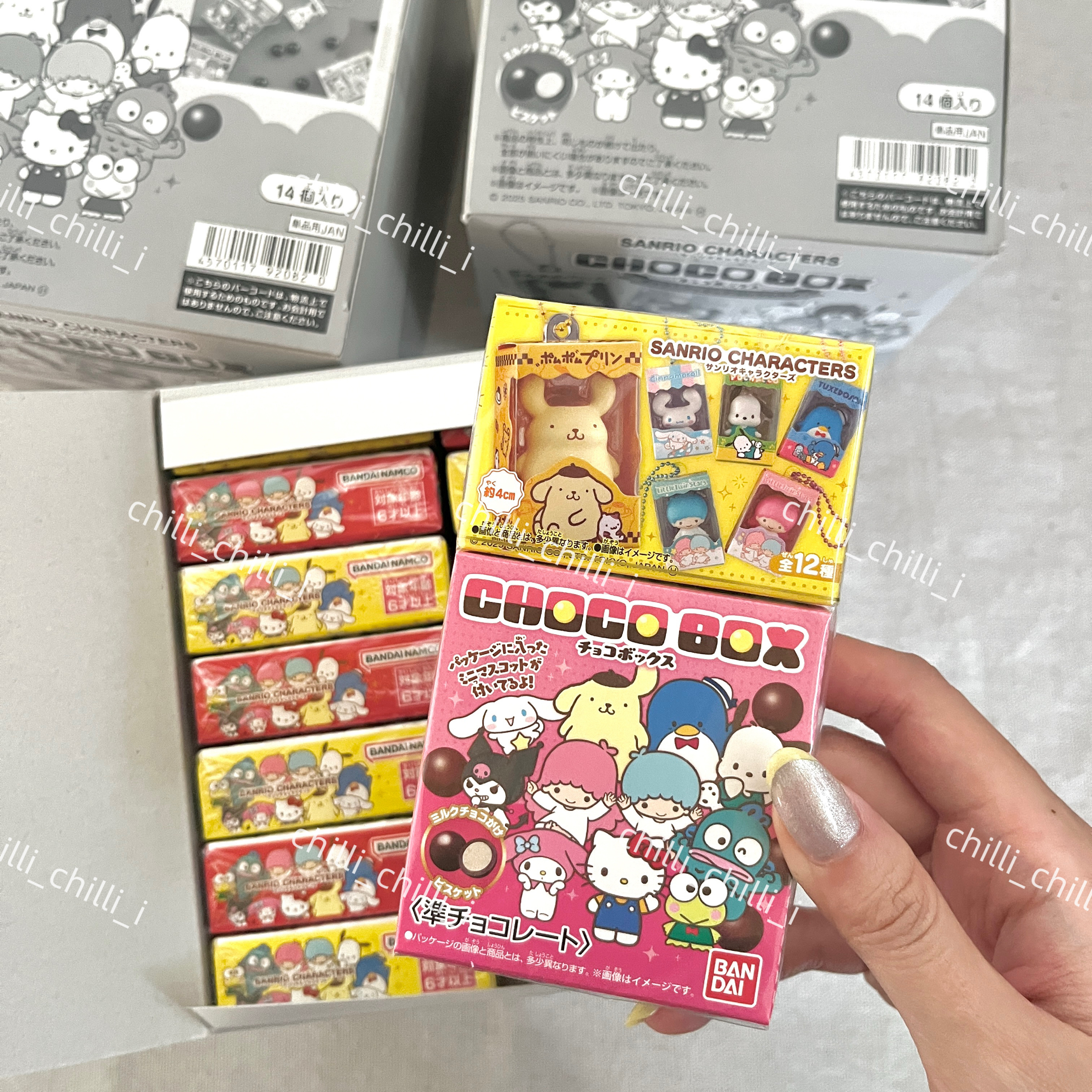 三麗鷗微縮模型巧克力食玩盲盒