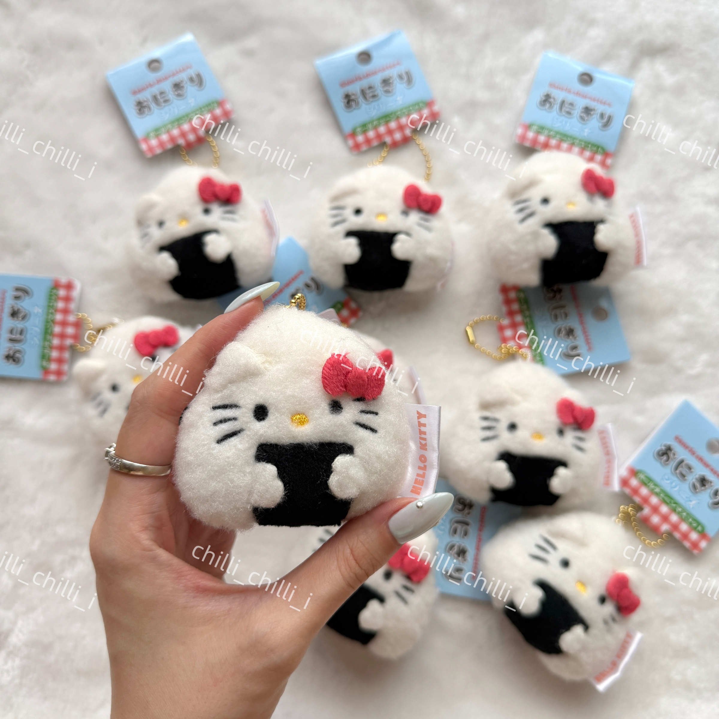 迷你Kitty飯糰吊飾🍙
