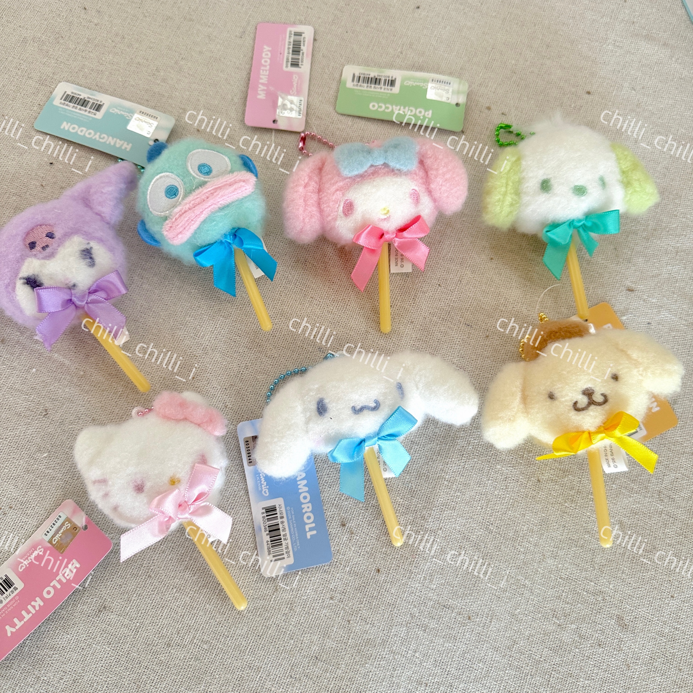 韓版三麗鷗大頭棒棒糖吊飾🍭現貨