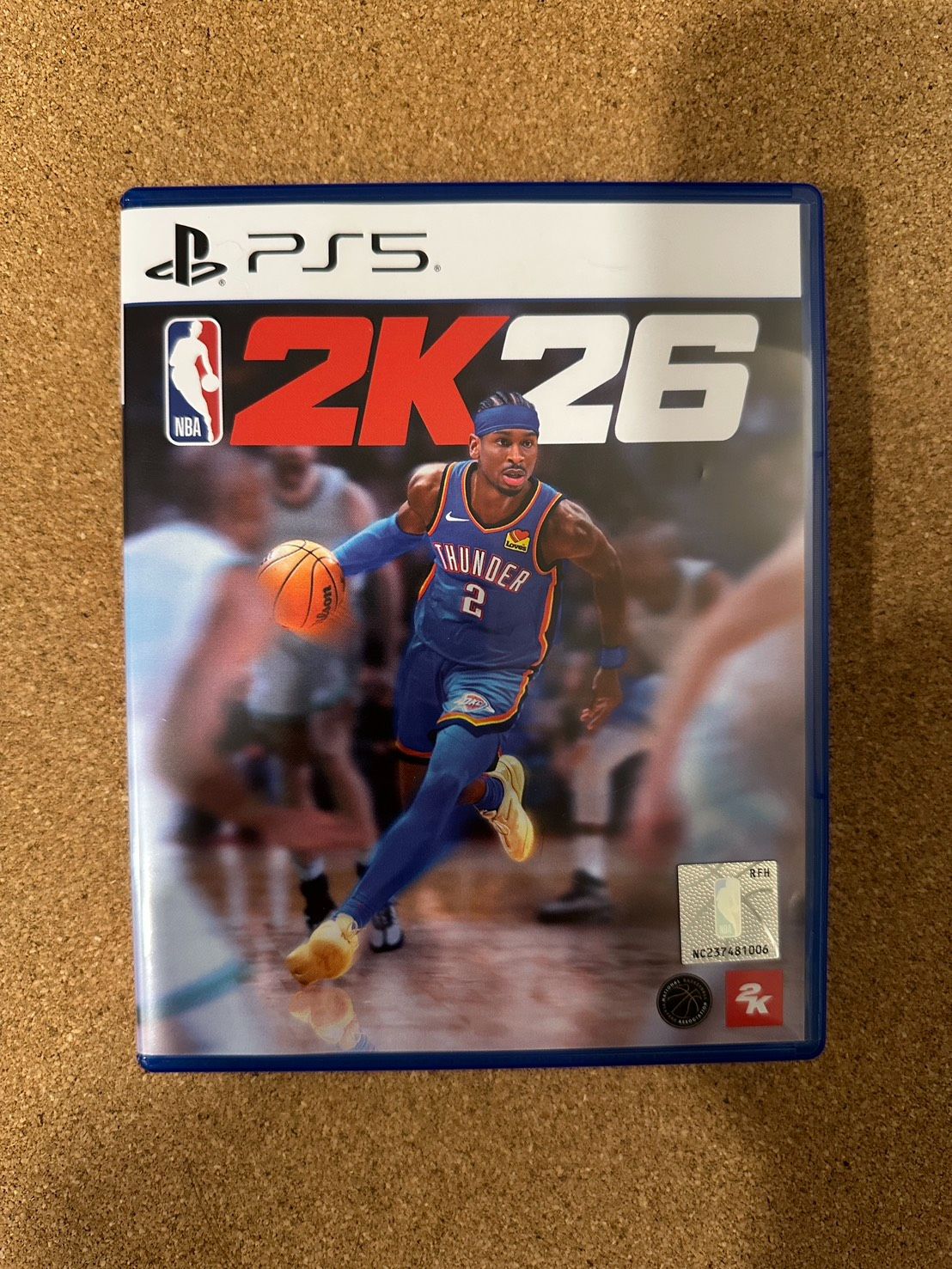 PS5 NBA 2K26 遊戲光碟