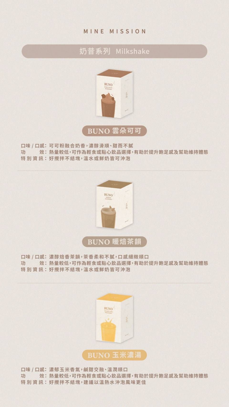 飲控低卡奶昔 / 促進代謝水果系列
