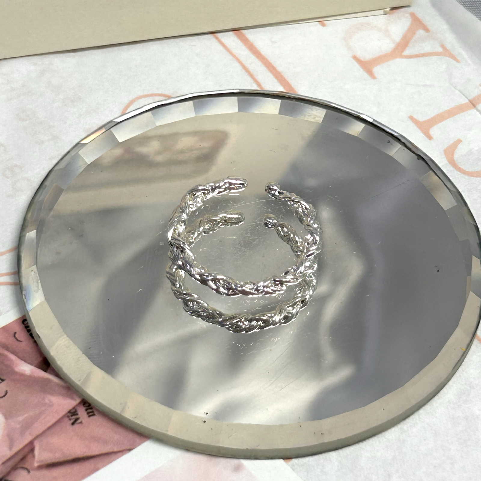 麻花辮戒指💍