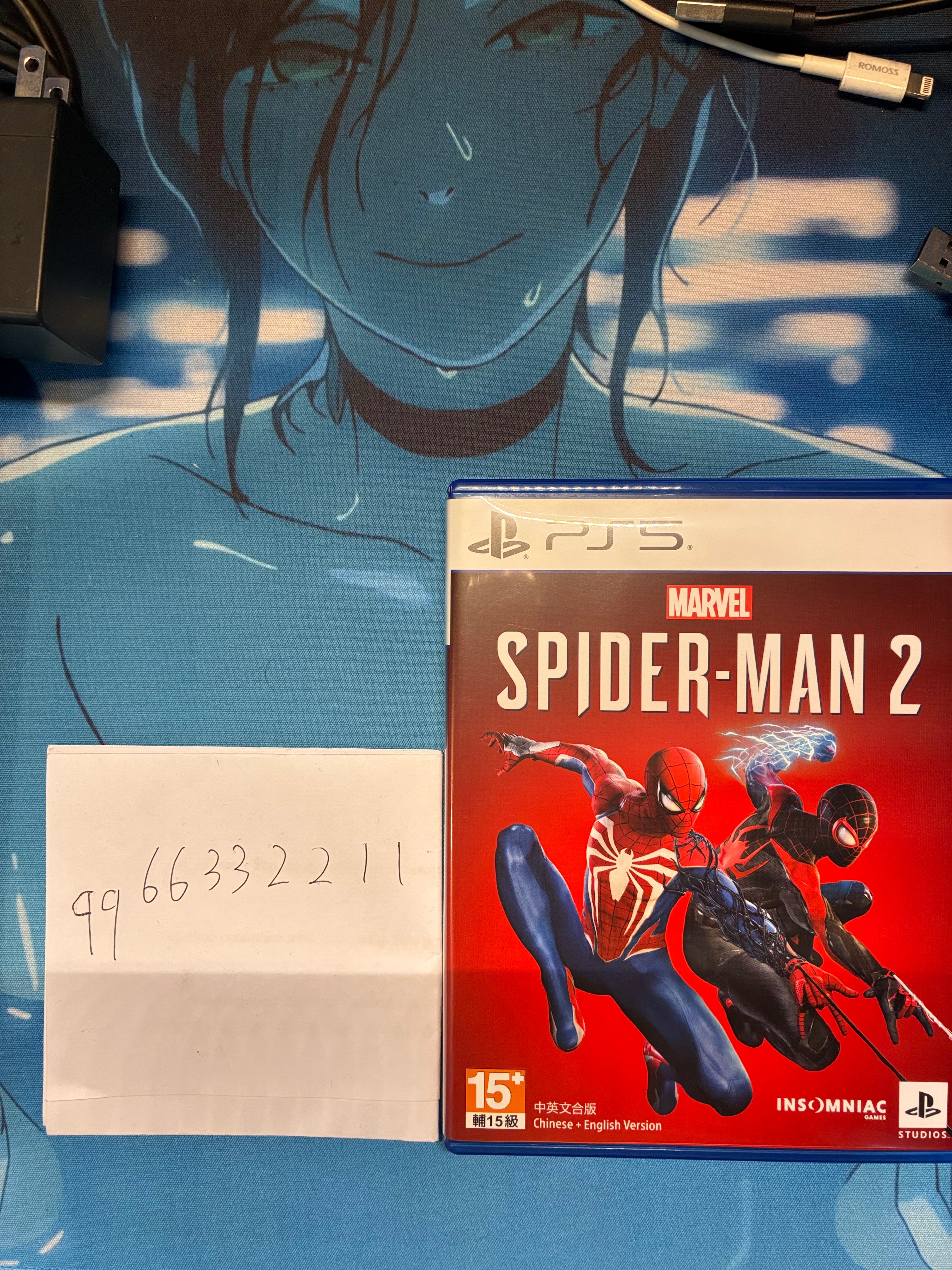 PS5 蜘蛛人2 二手