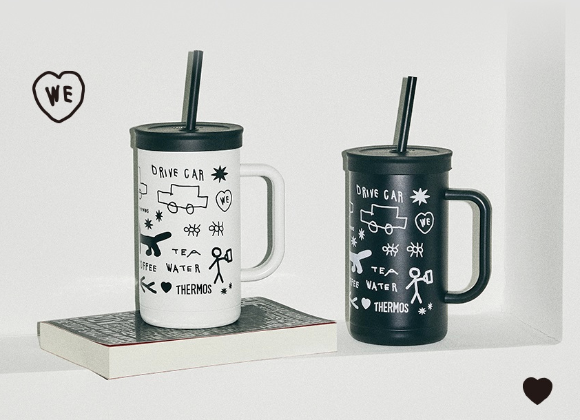 Termos x INAPSQUARE｜吸管保溫杯 720ml