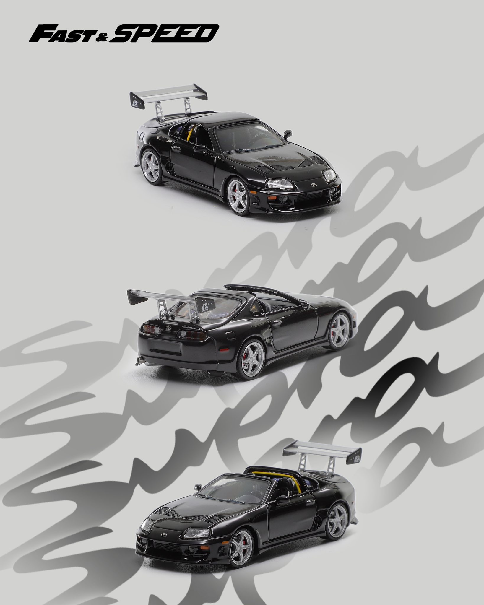 Fast Speed FS 1/64 Supra Targa 敞篷版