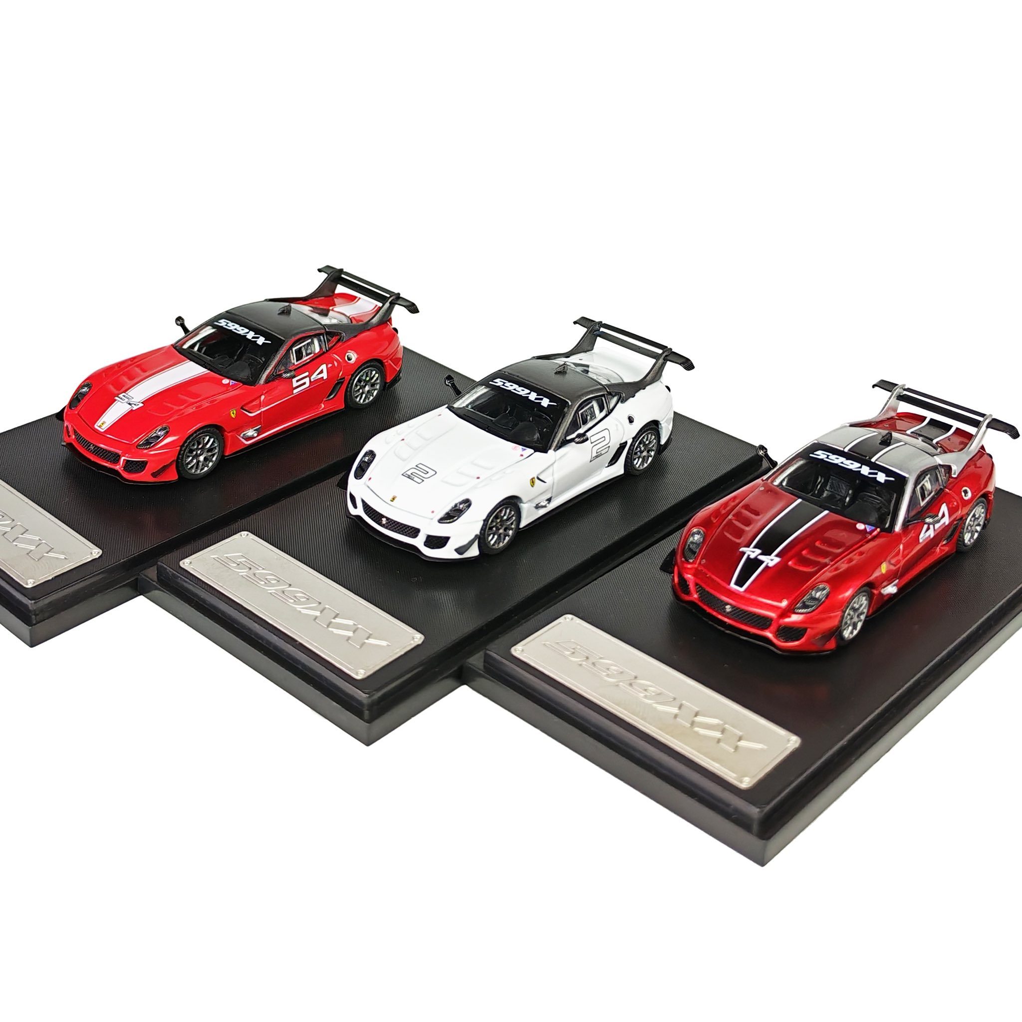 RM 犀牛 1:64 合金新品
躍馬賽道猛獸 599XX EVO