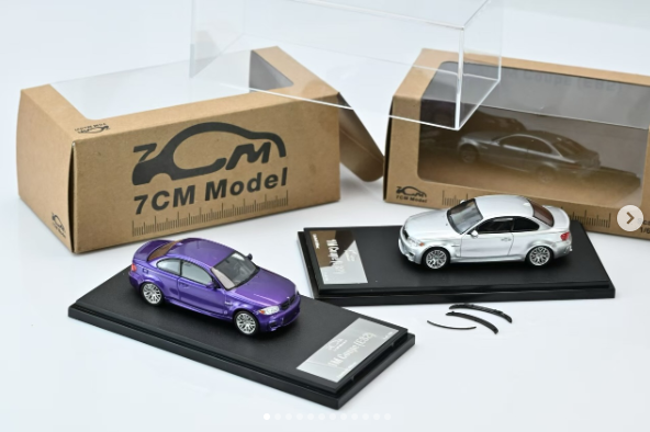 7CM Model 1/64 合金 BMW 1M Coupe E82 