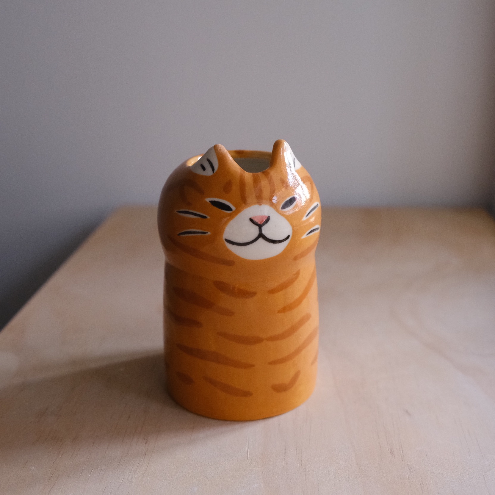 Yycat 橘貓花器3