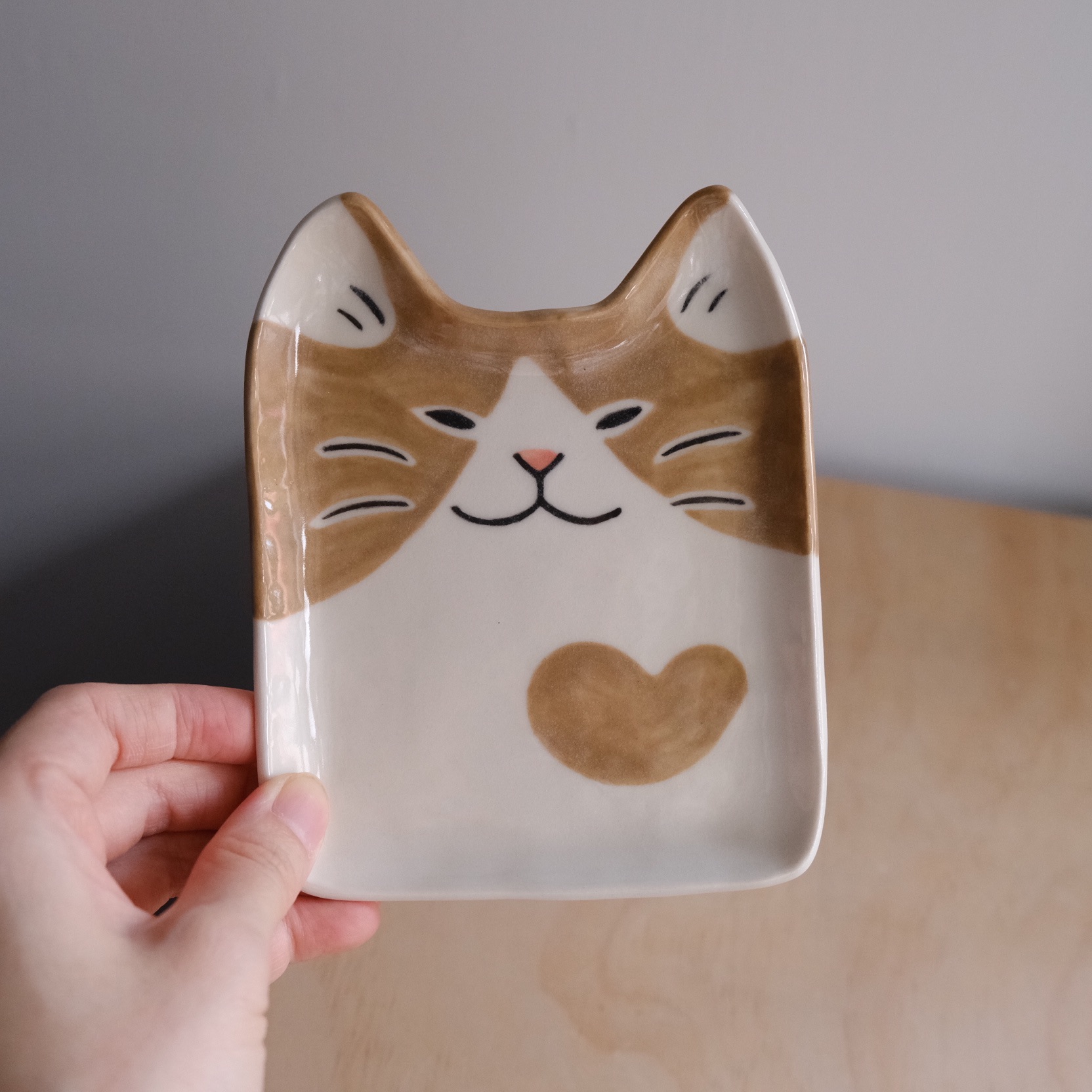 Yycat 奶茶賓士貓吐司盤3