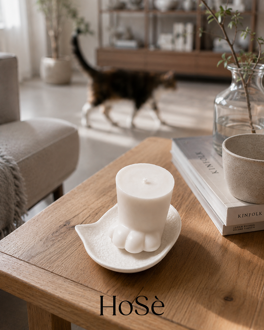 HoSè Ceramic Cat Dish 貓咪陶瓷小香盤