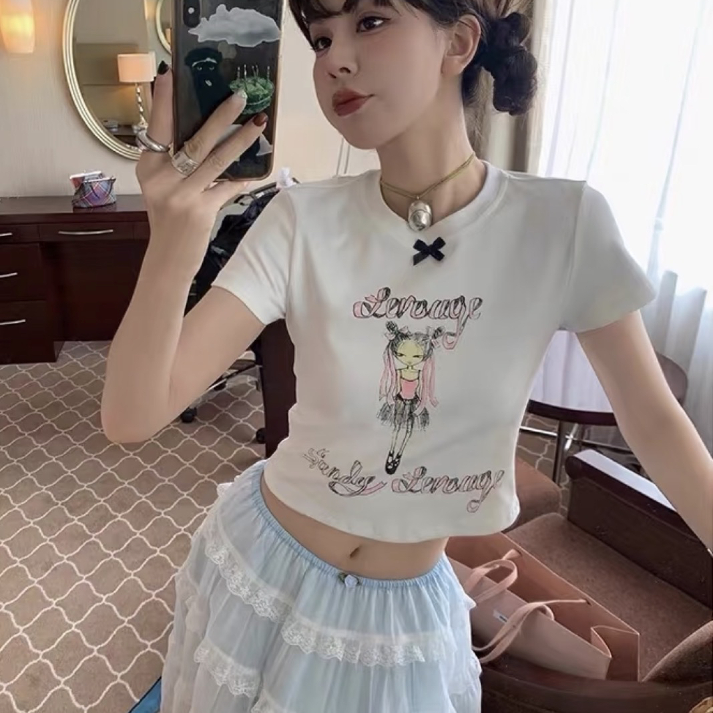絕美蕾絲裙！直接甜妹一波