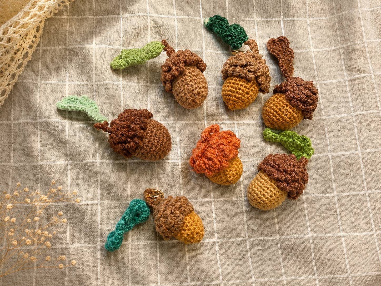 🌰橡樹果實吊飾