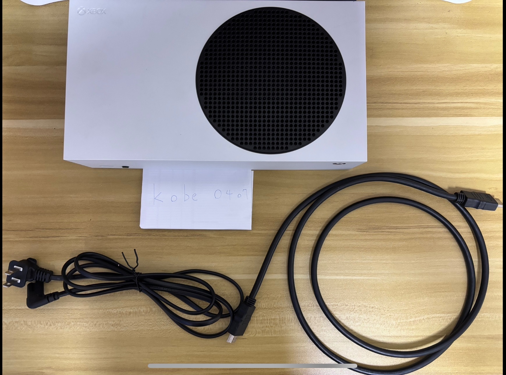 XBOX Series S主機+電源線+HDMI線