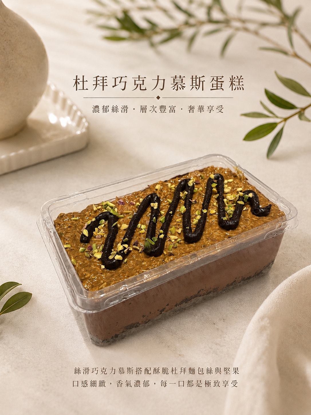 杜拜巧克力慕斯蛋糕