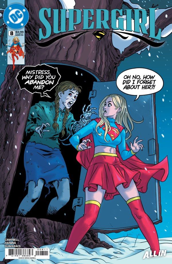 Supergirl#8 期刊+封面簽名