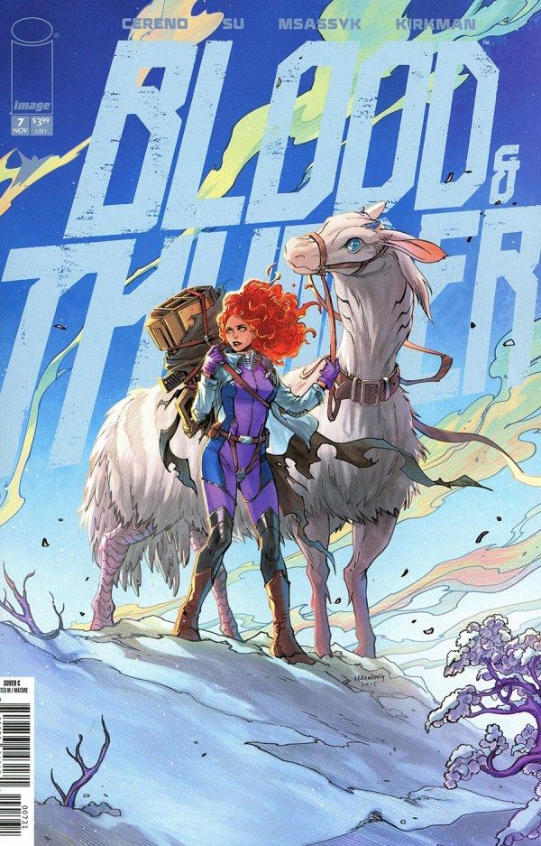 Blood ＆ Thunder 1:10海凝限量變體期刊（贈10x15cm黑白速寫簽繪明信片）
