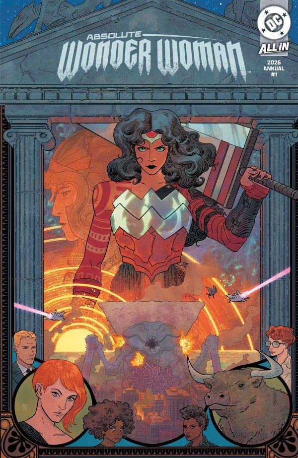 Absolute Wonder Woman 2026年刊 Hayden Sherman 環繞式變體封面
