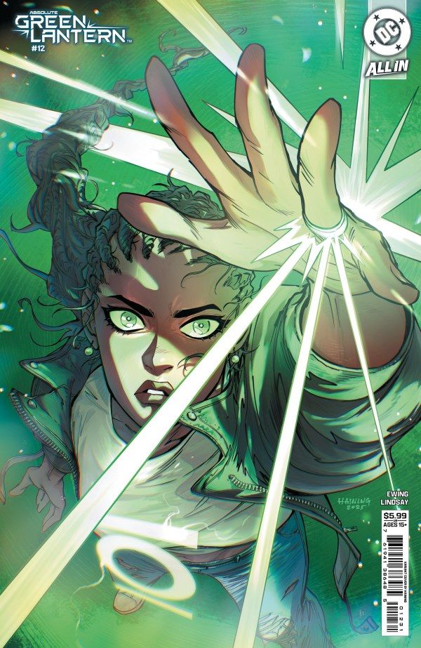 Absolute Green Lantern #12 海凝變體封面
