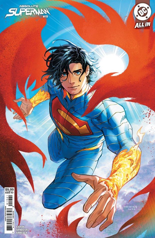 Absolute Superman #19 海凝變體封面