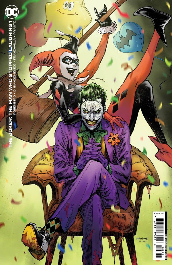 The Joker: The Man Who Stopped Laughing #1 海凝變體