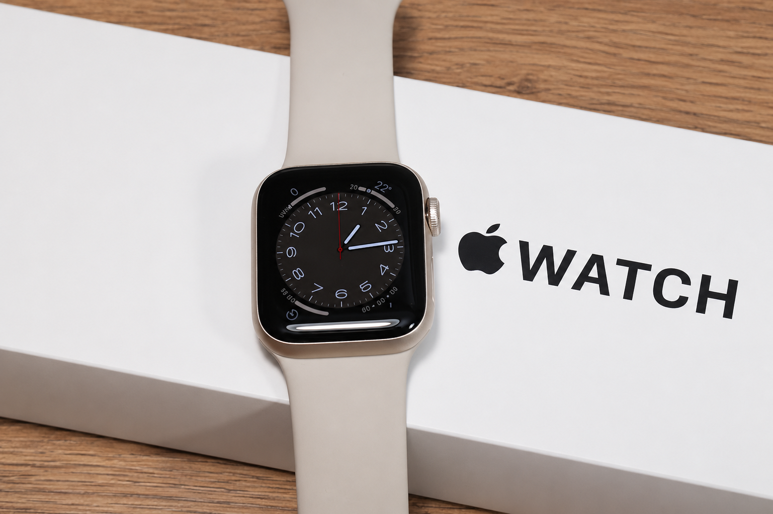 Apple Watch SE3 GPS 44mm 星光色 鋁金屬錶殼