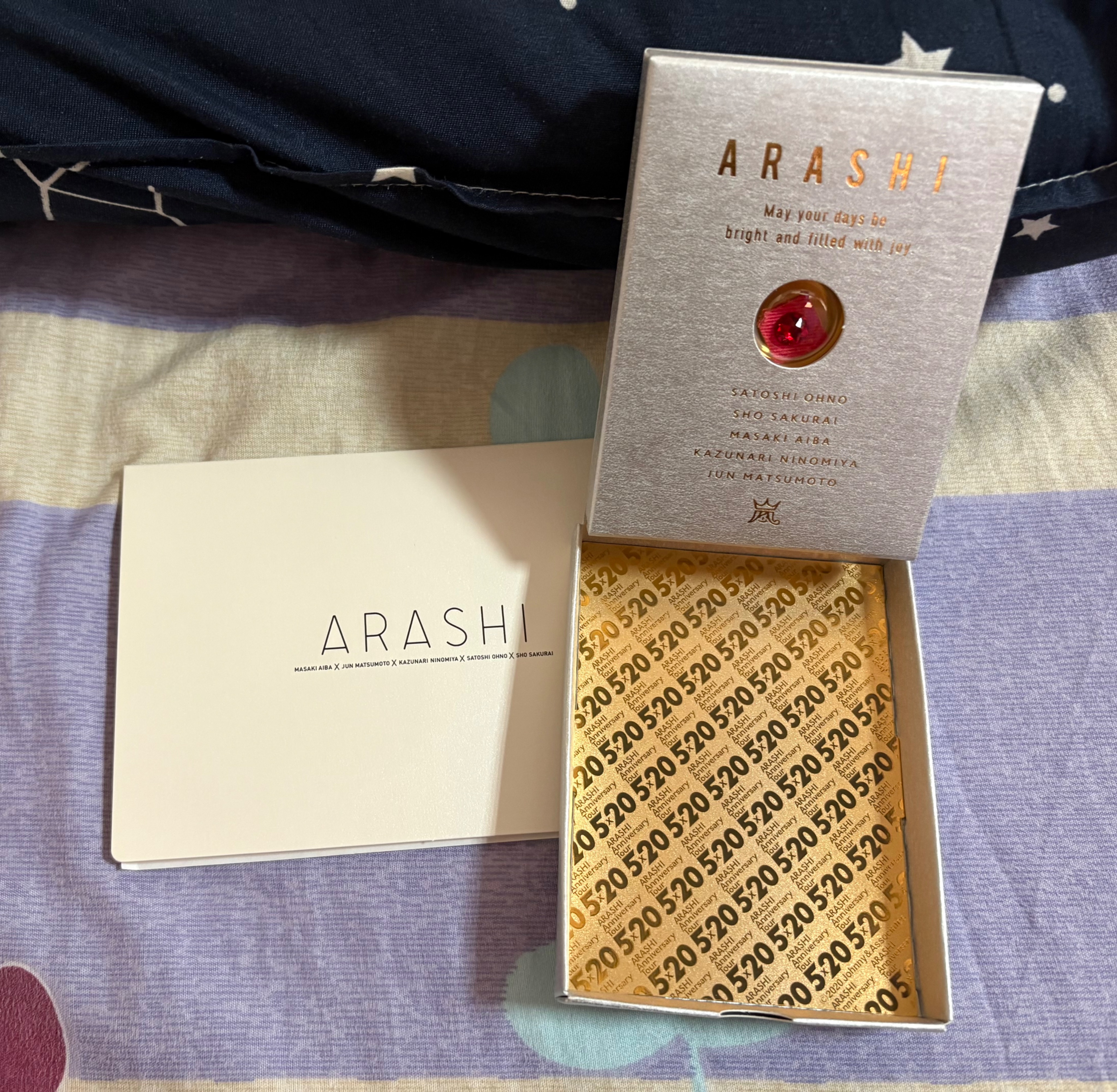 嵐 5x20 FC 20周年 會員禮《詳細說明請點照片