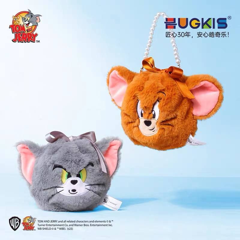 HUGKIS🌟正版授權 湯姆貓與傑利鼠束口收納包