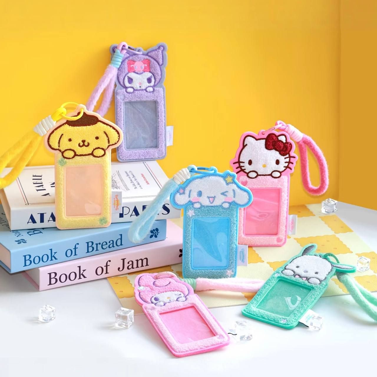 官方正版授權🌟三麗鷗毛絨刺繡卡套