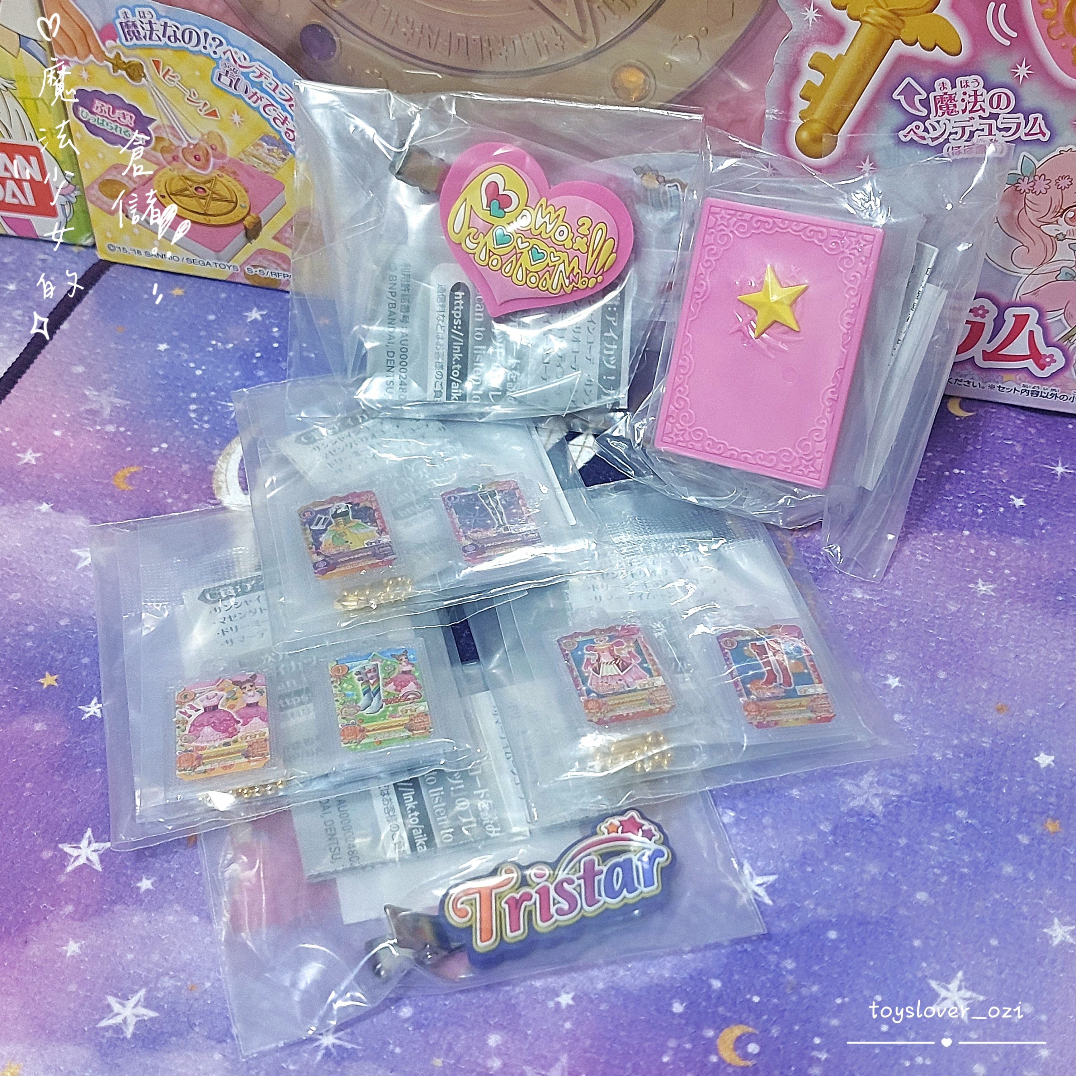 ｜魔法少女的倉儲｜偶像學園！週邊商品系列3 第三彈 扭蛋 鼓式音樂盒 卡片掛飾 造型夾 吊飾 萬代