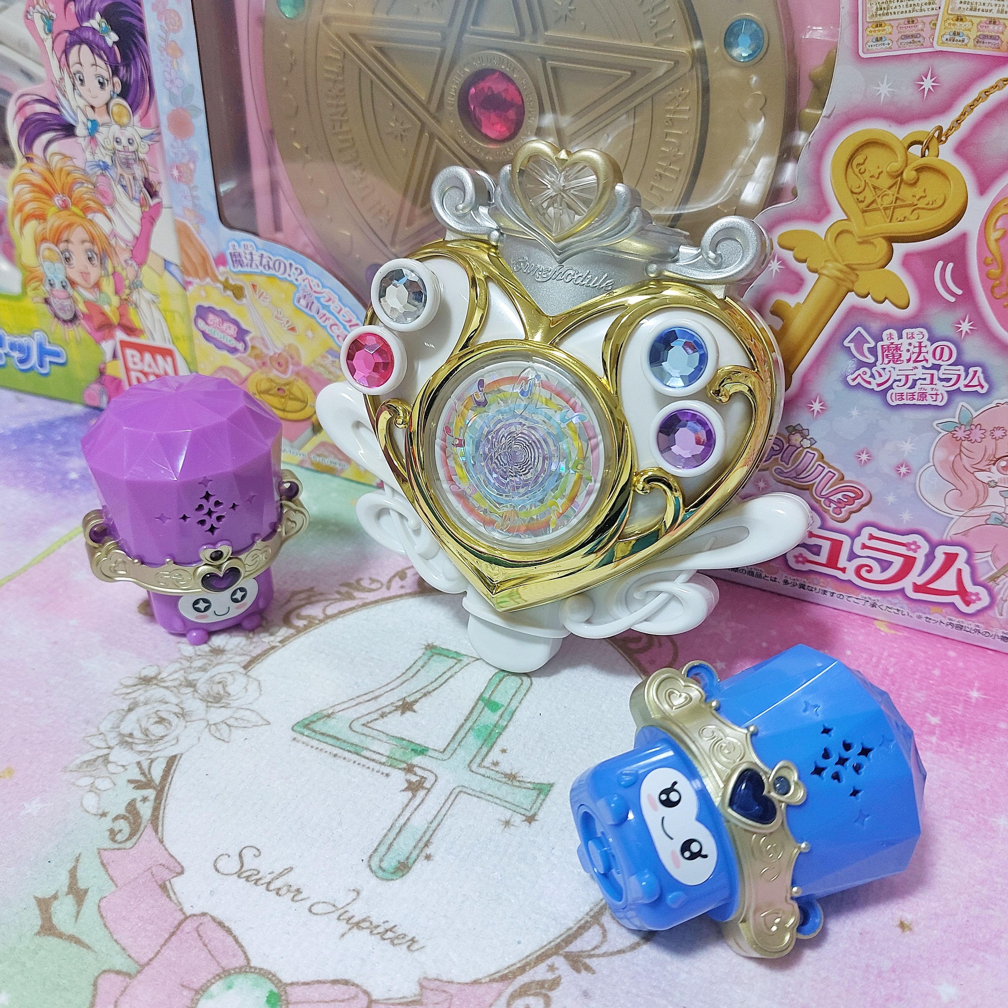 ｜魔法少女的倉儲｜稀有 絕版 光之美少女 美樂天使 變身魔笛 音調精靈 席利 多多利 謬思天使 萬代