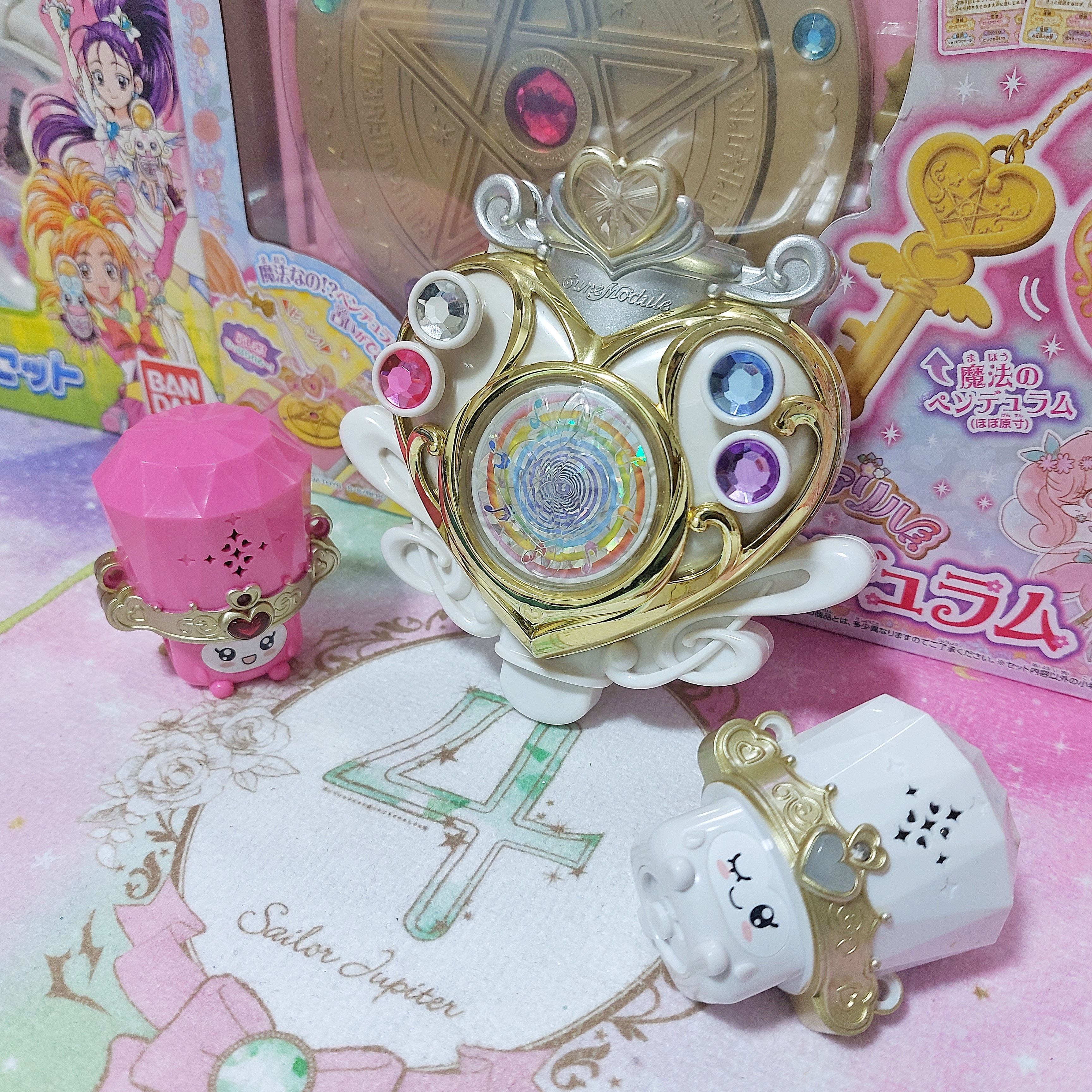 ｜魔法少女的倉儲｜稀有 絕版 光之美少女 美樂天使 變身魔笛 音調精靈 朵利 瑞利 旋律天使 節奏天使 萬代