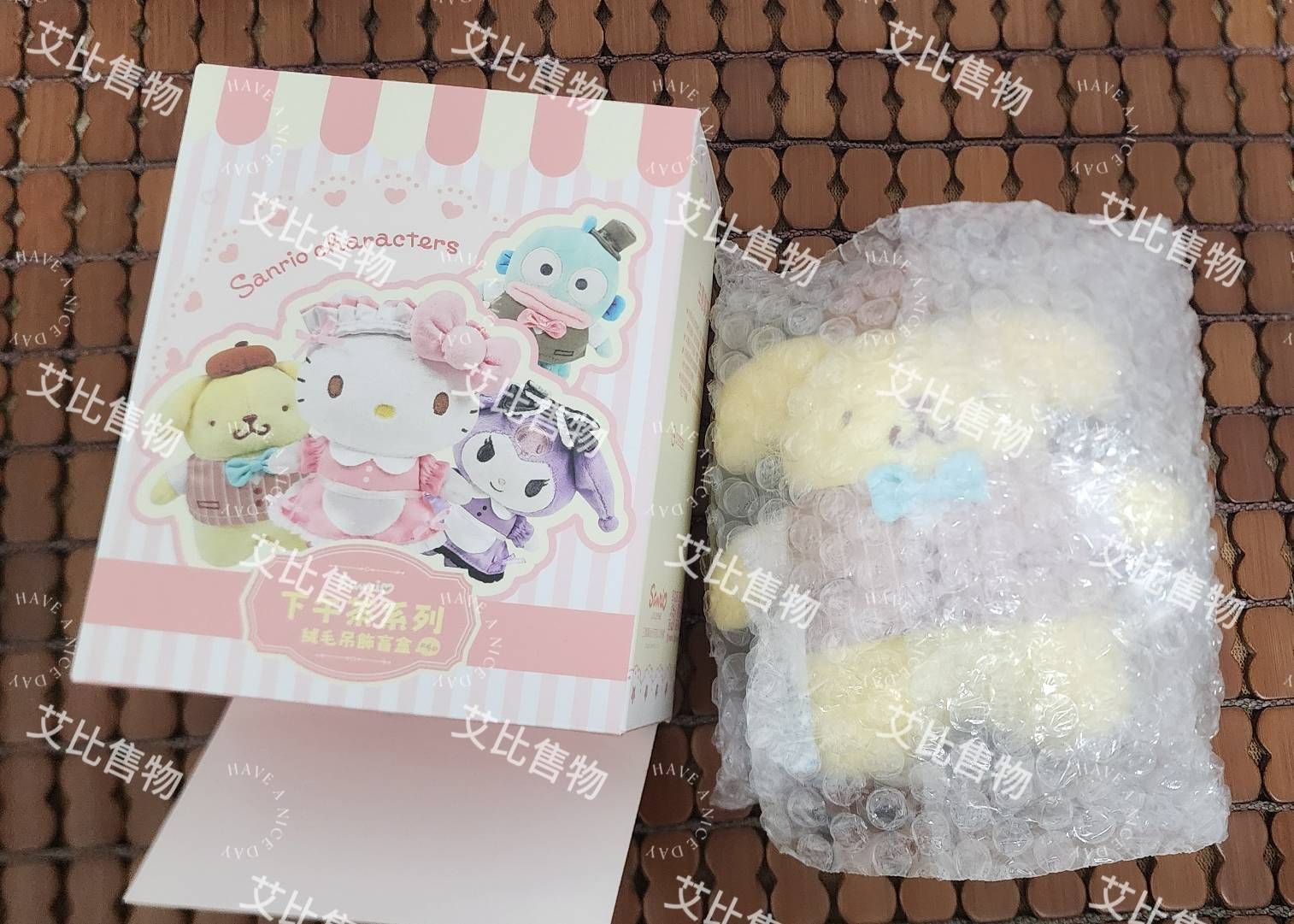 三麗鷗下午茶系列吊飾 布丁狗