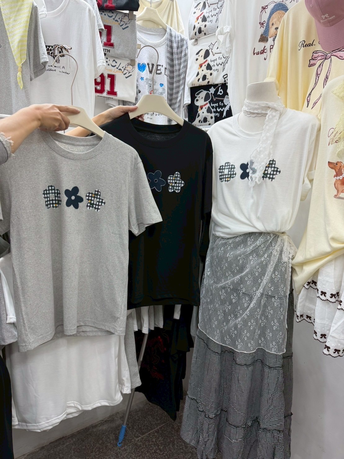 （連線商品）三朵小花T