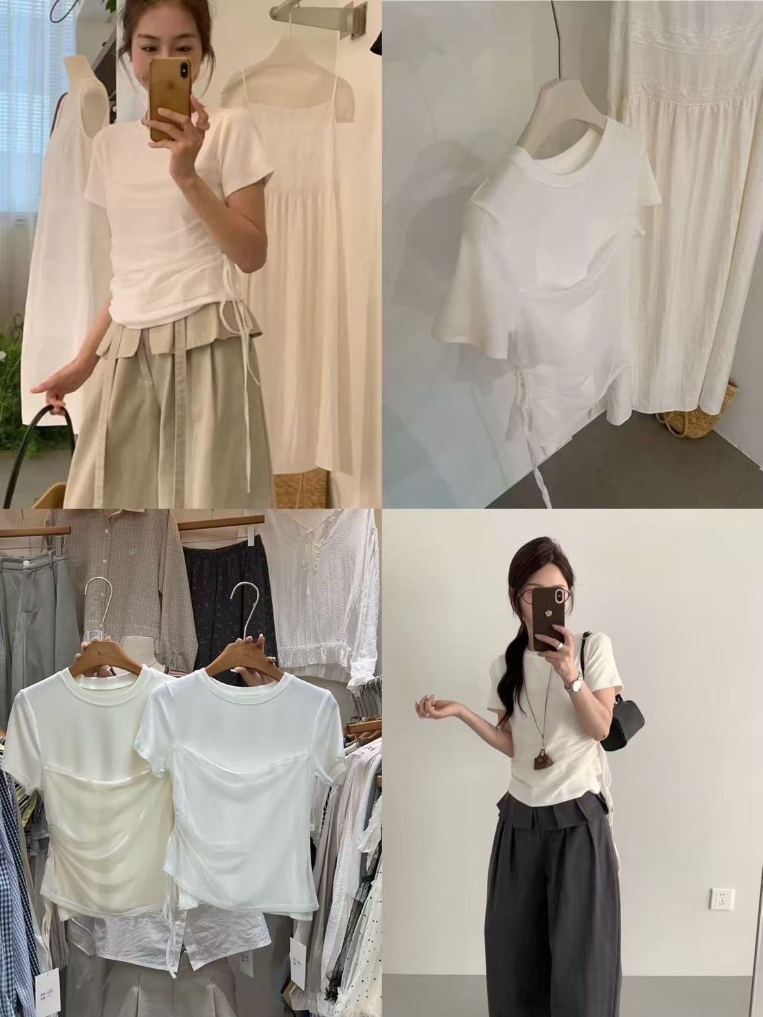 紗紗側綁T