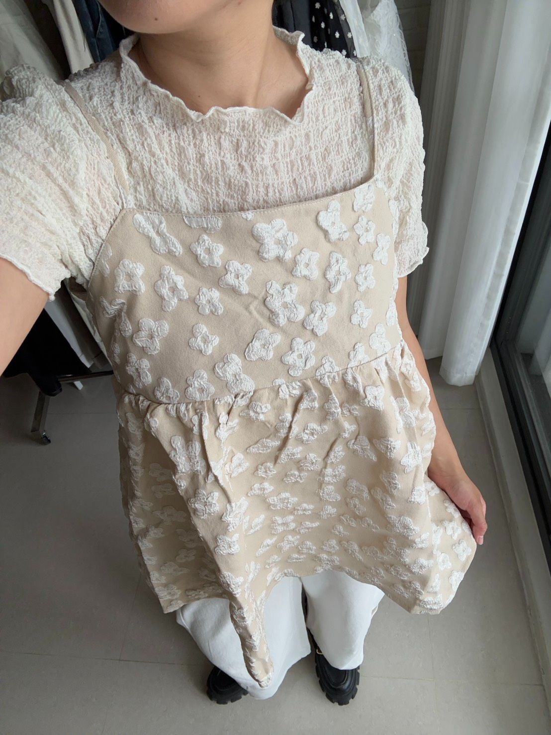 韓國製小花背心