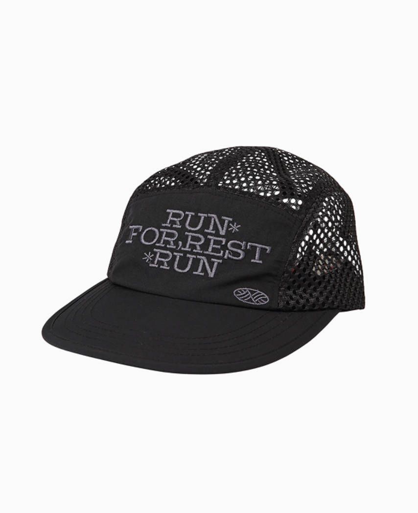 Menasoo｜Run For Rest Run Mesh Camp Cap