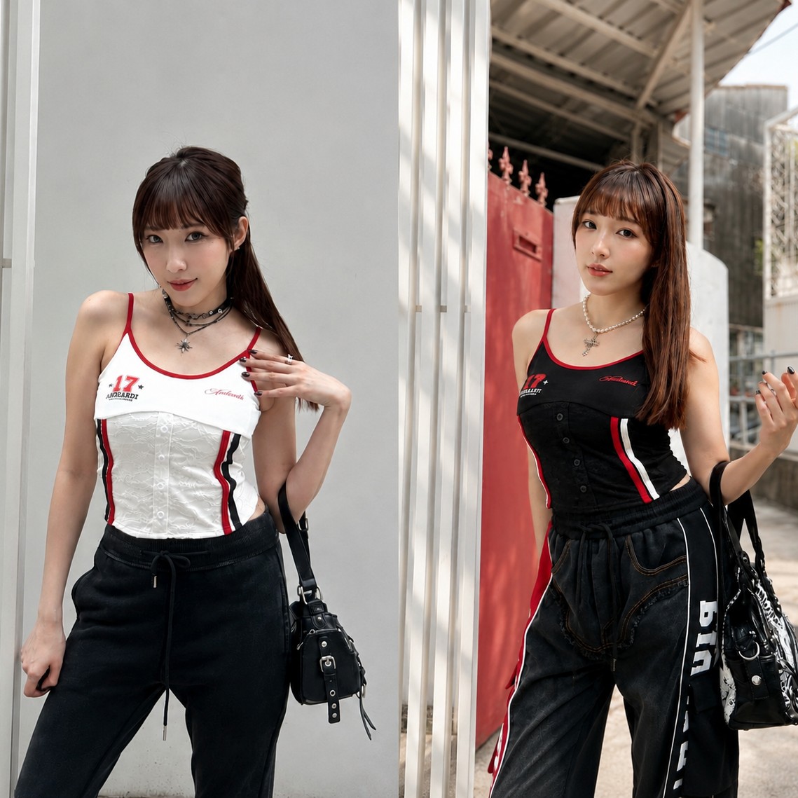 Y2K 機能辣妹背心