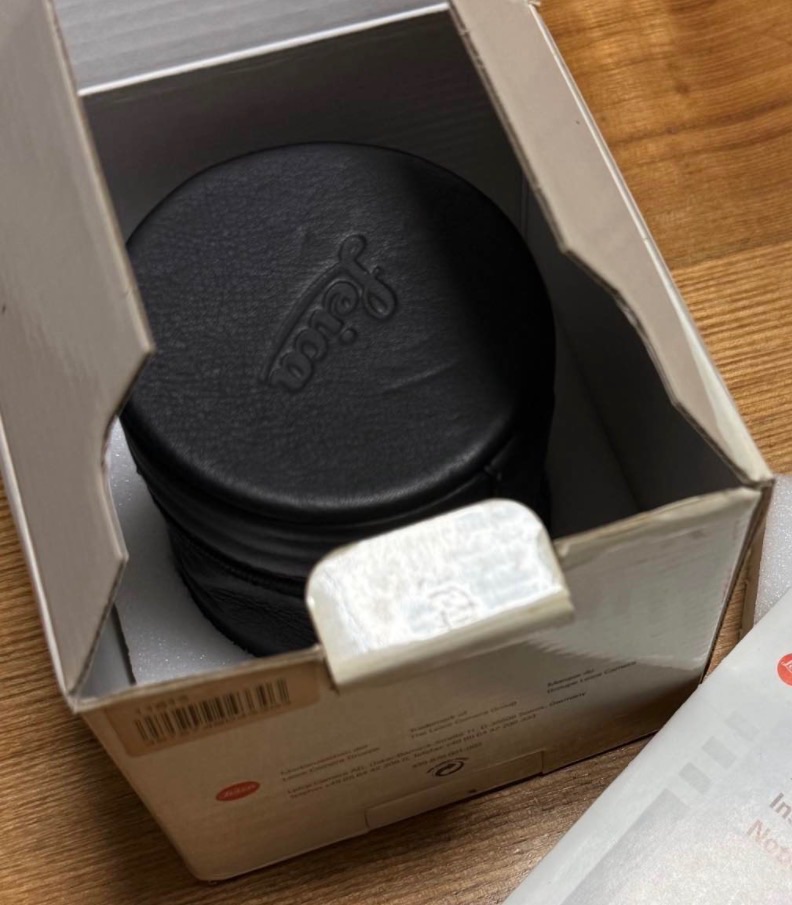 Leica原廠鏡頭皮套保護桶