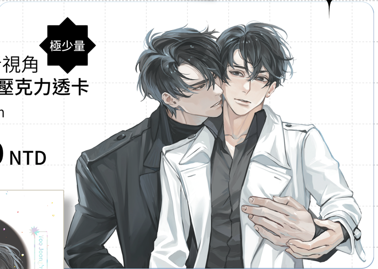 【現貨】全知讀者視角壓克力透卡