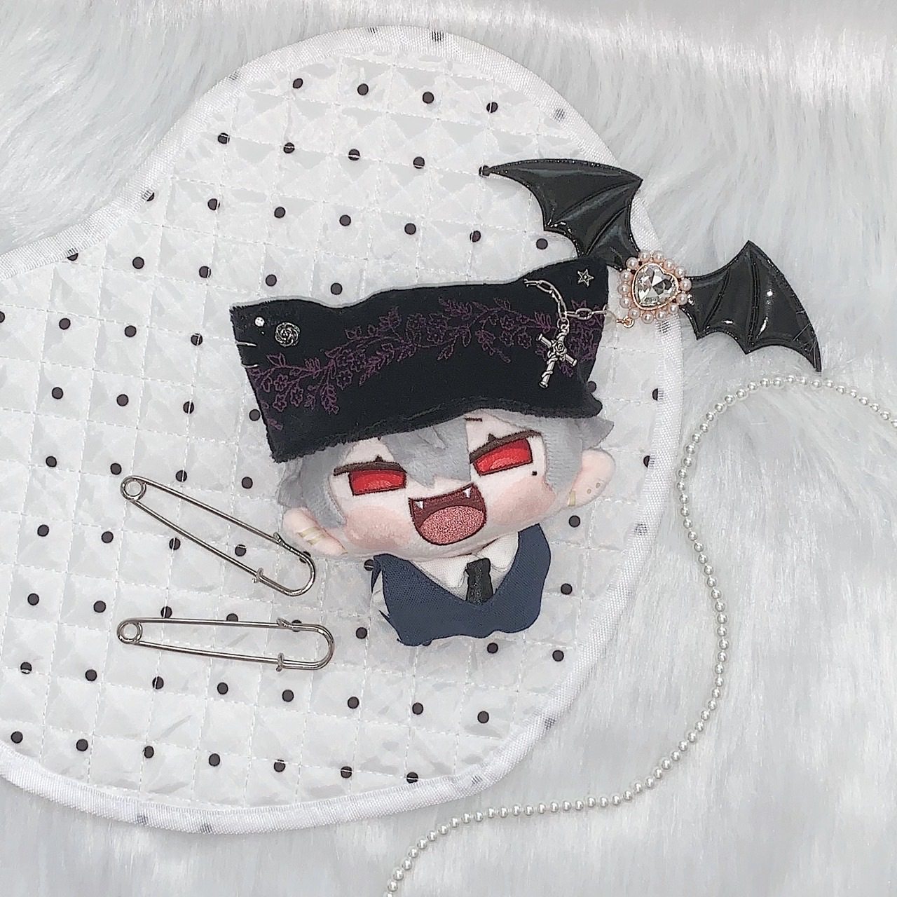 貓耳帽新品 浪漫絲絨