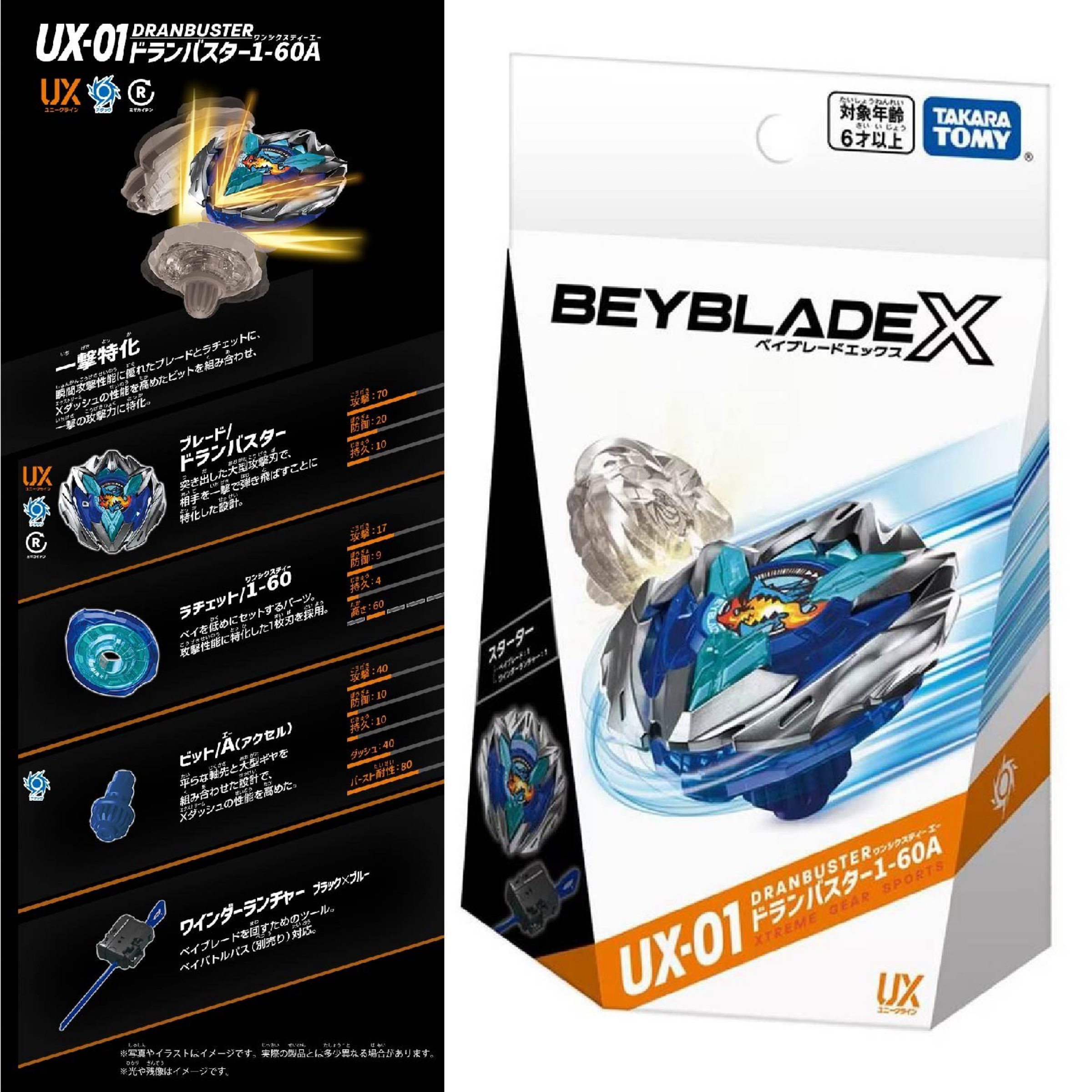 UX-01蒼龍爆刃1-60A