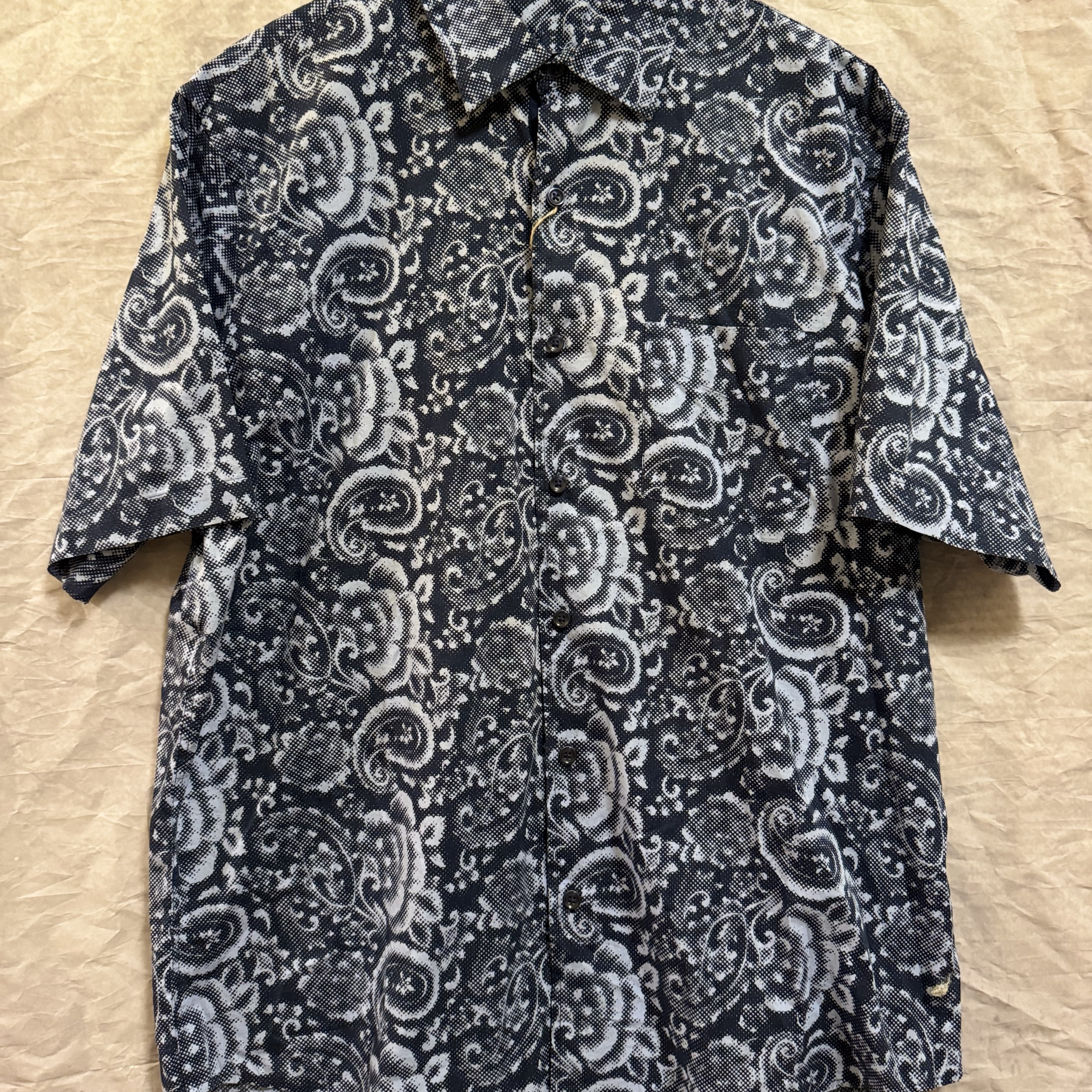 【海日山seasunmountain】流痕短袖變形蟲襯衫