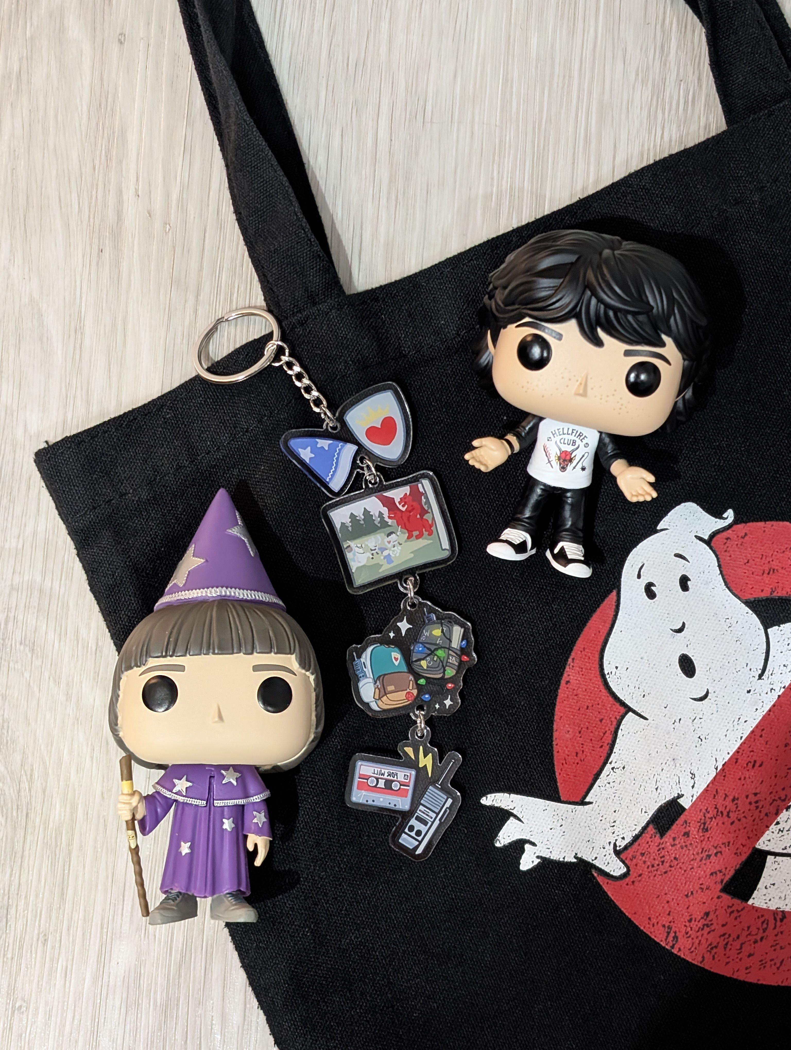 預購｜Lingishop✨Stranger Things 怪奇物語 Byler 串接壓克力鑰匙扣 吊飾 掛件