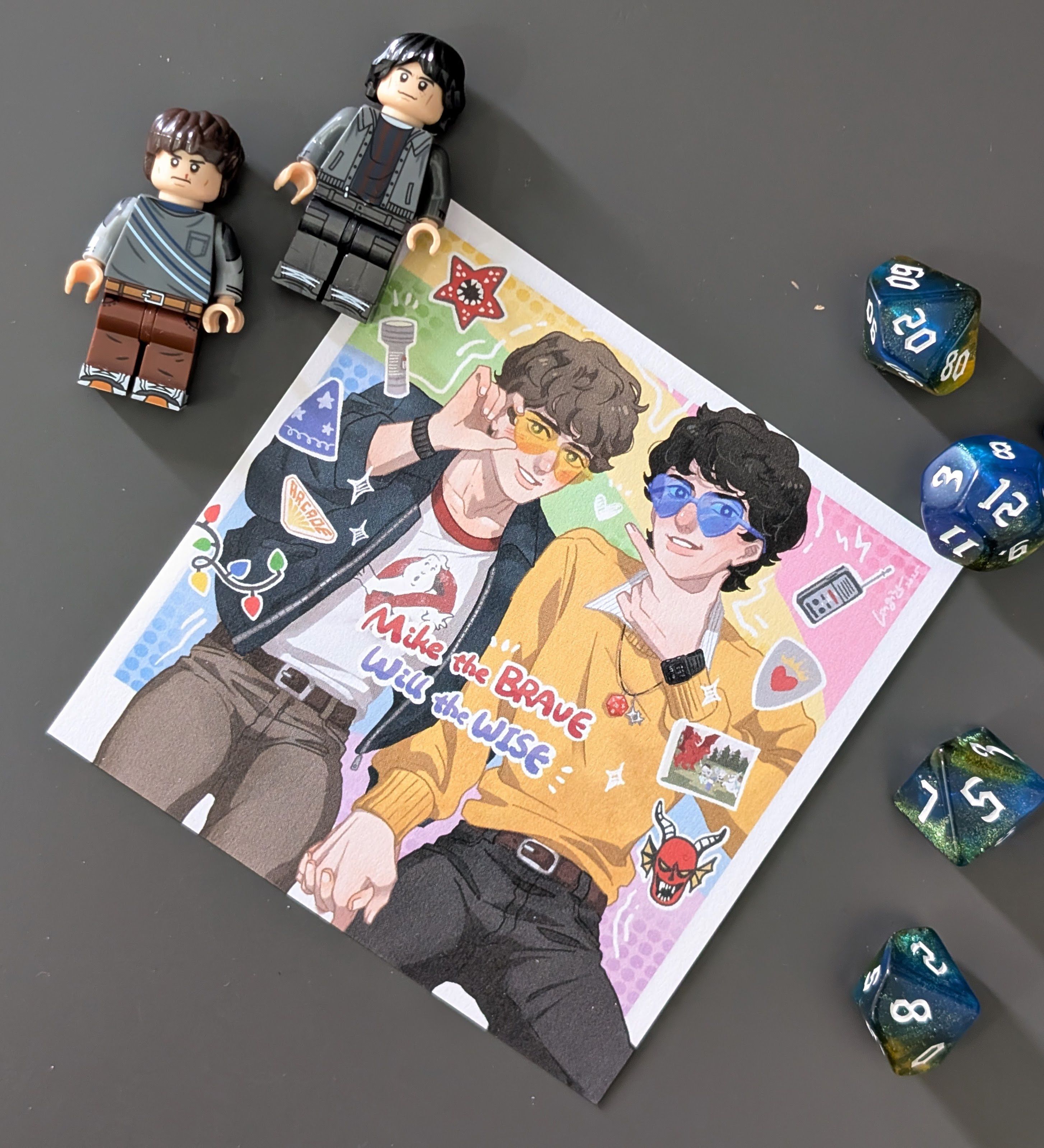 預購｜Lingishop✨Stranger Things 怪奇物語 Byler 小卡明信片