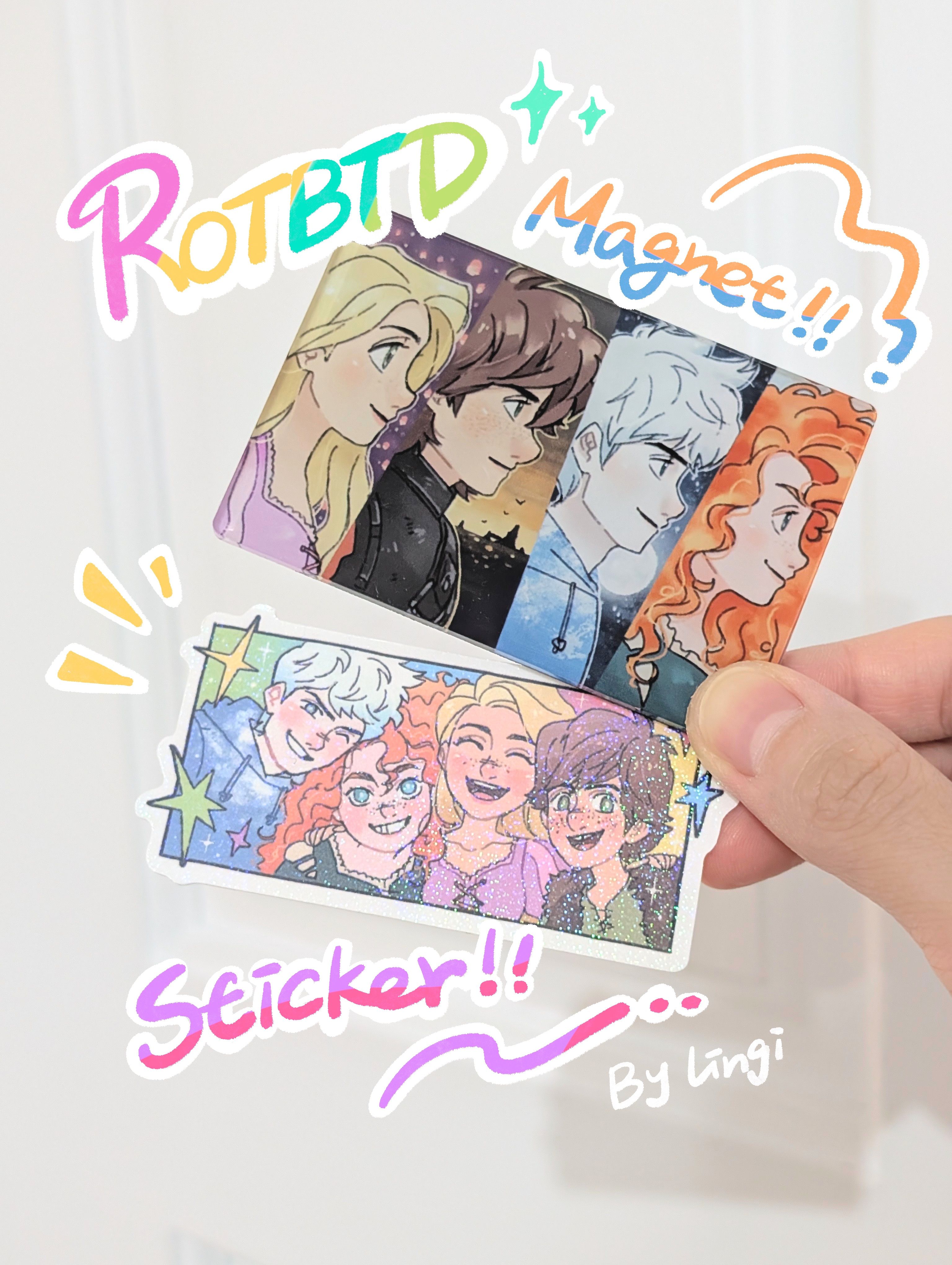 Lingishop✨ROTBTD TBF 冰箱貼+貼紙組