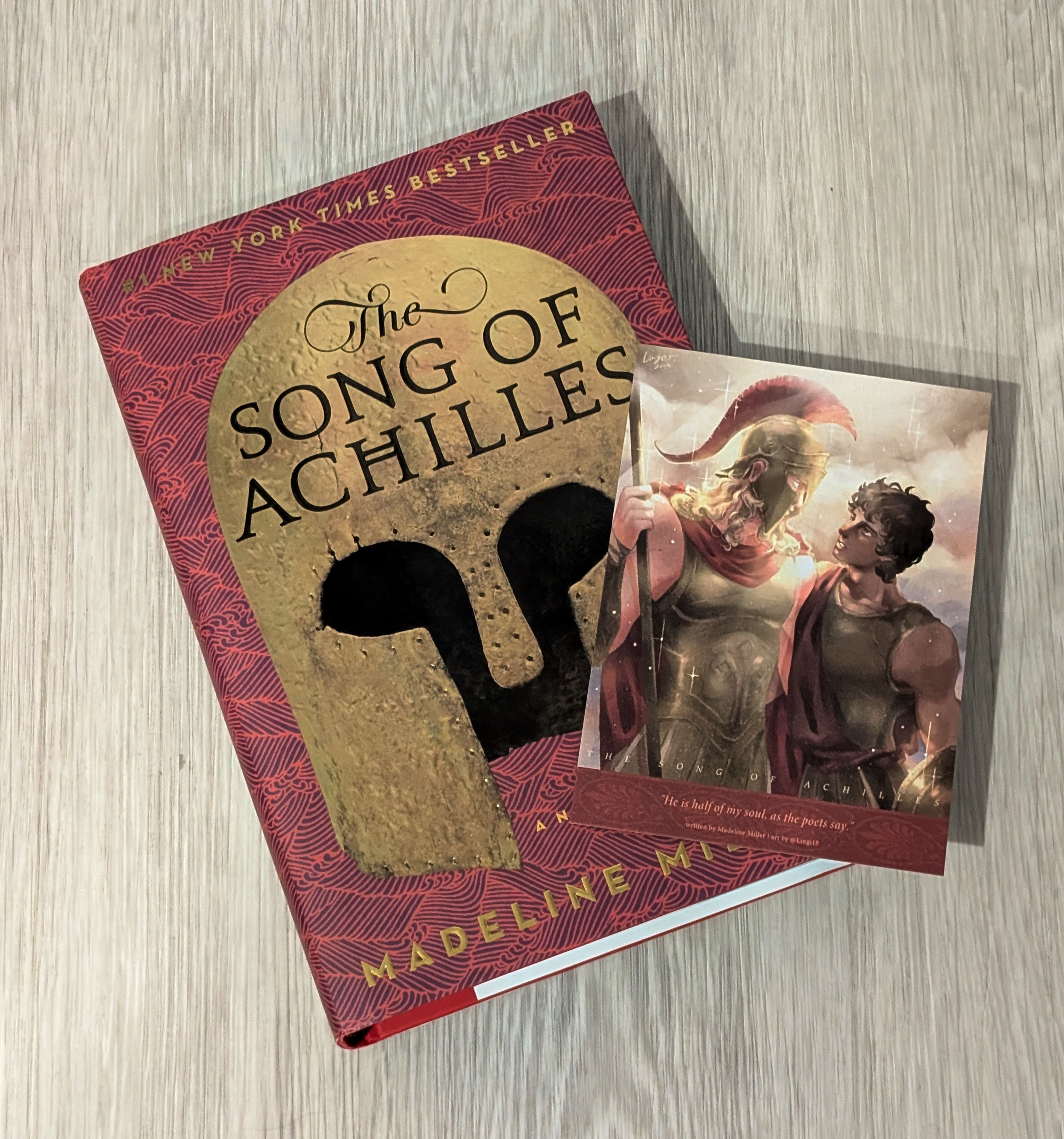 Lingishop✨TSOA 阿基里斯之歌 Patrochilles 珠光明信片